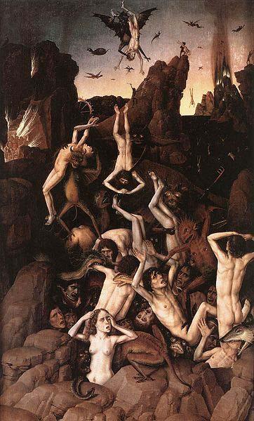 Dieric Bouts Hell France oil painting art